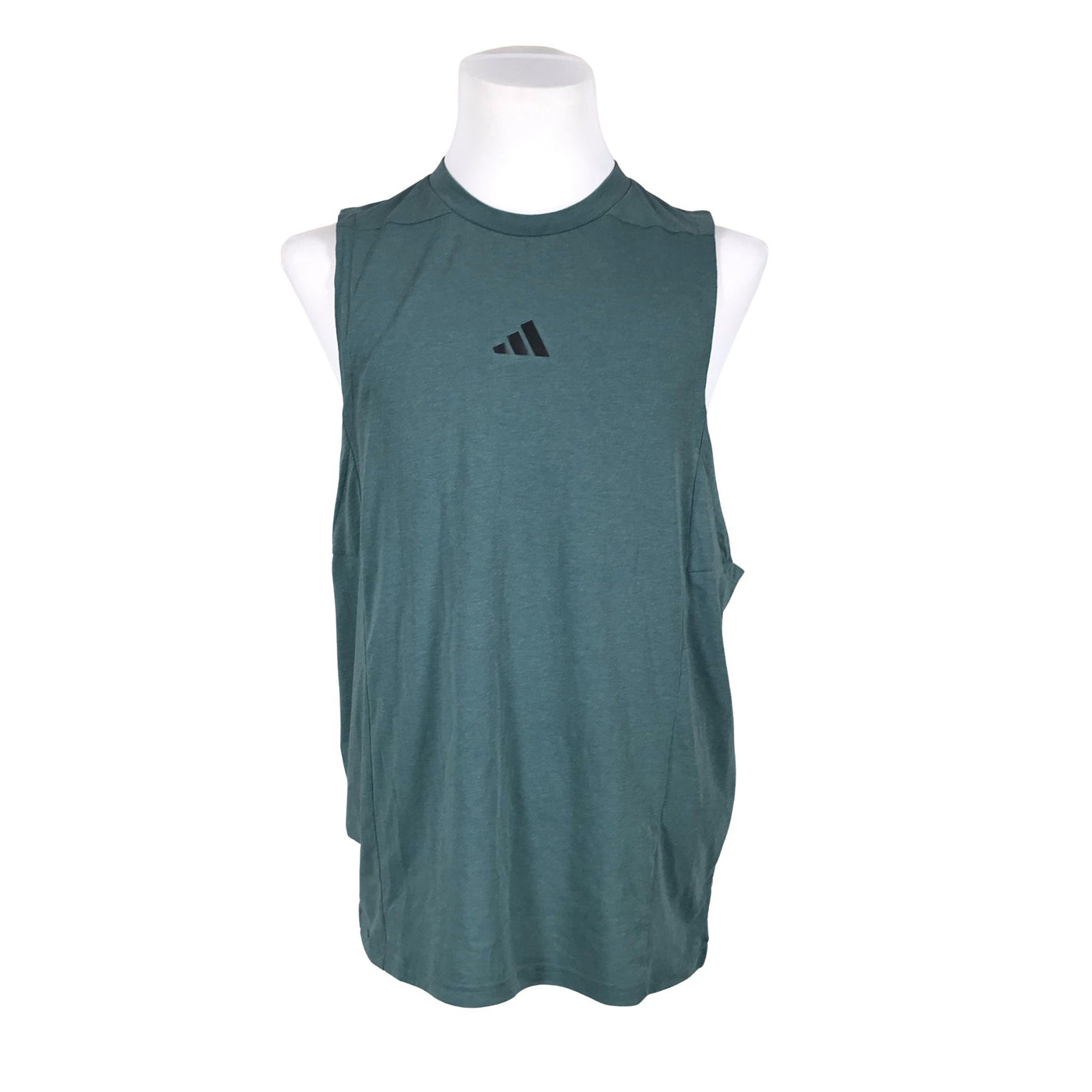 Miesten Adidas - Hihaton urheilupaita, koko L - Turkoosi (1)