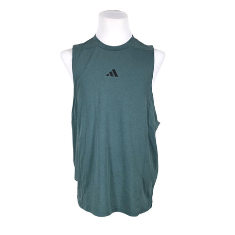 Miesten Adidas - Hihaton urheilupaita, koko L - Turkoosi ()