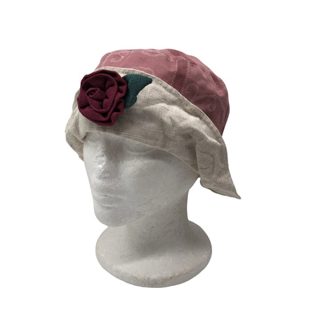 Tyttöjen Handmade - Kesähattu, koko 54 - Vaaleanpunainen (2)