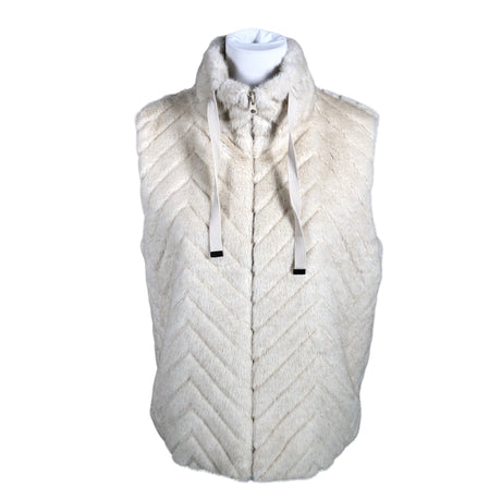 Naisten Lea H - Tekoturkisliivi, koko 38 - Beige ()