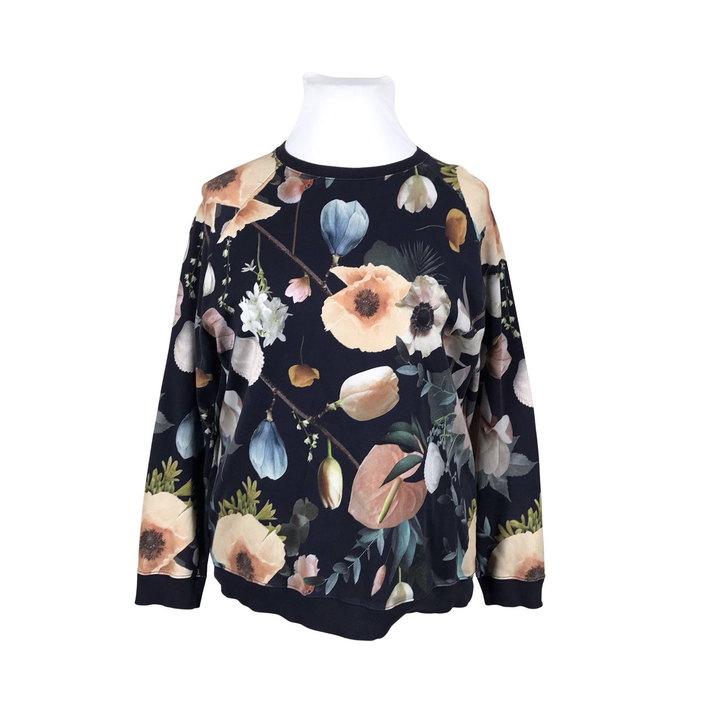 Naisten Uhana Design - Collegepaita, koko 42 - Sininen (1)