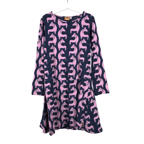 Tyttöjen me&i - Trikoomekko, koko 146 - 152 - Sininen ()