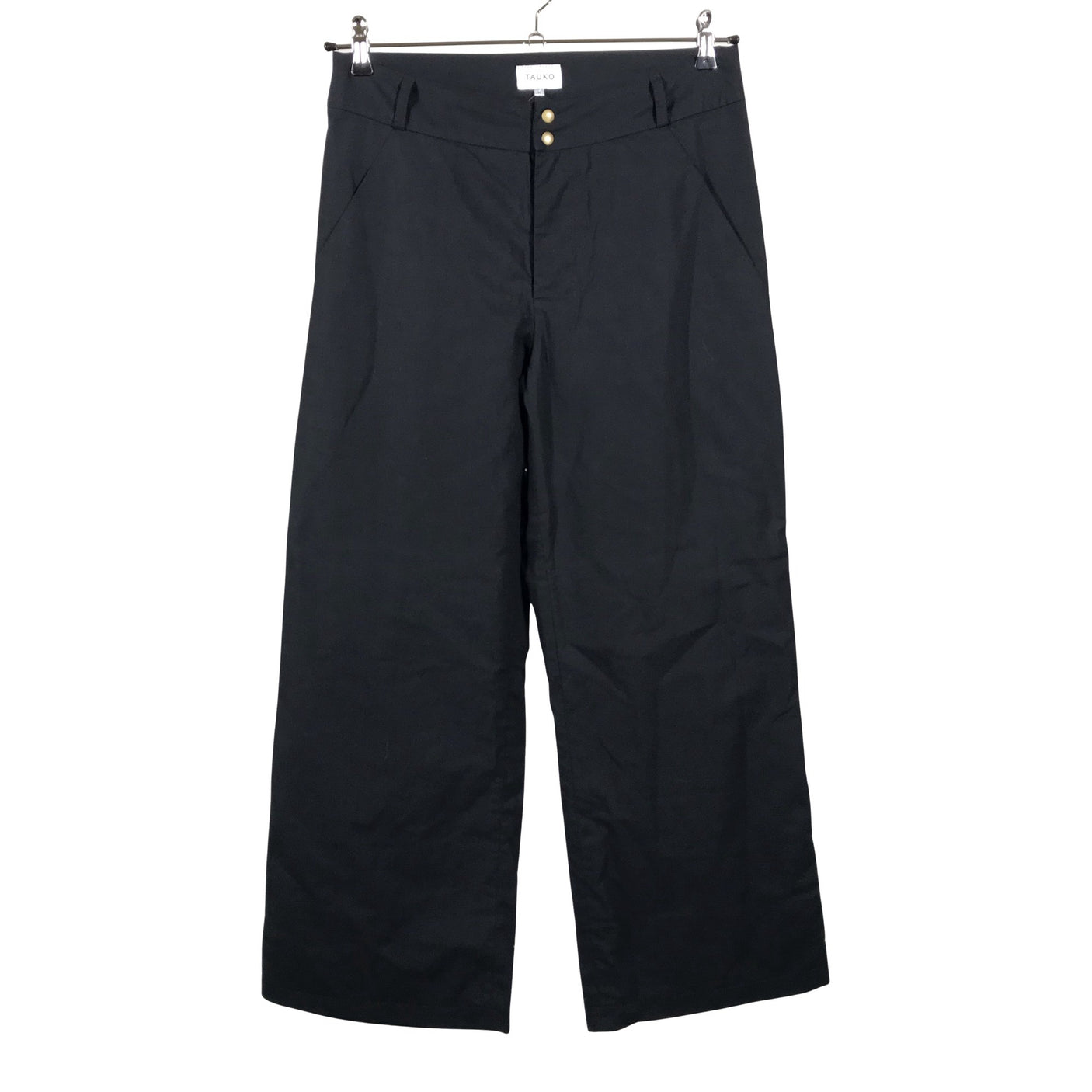 Naisten Tauko - Kangashousut, koko 40 - Musta (1)