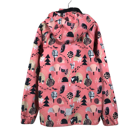 Tyttöjen Reima - Softshell-takki, koko 134 - 140 - Pinkki (2)
