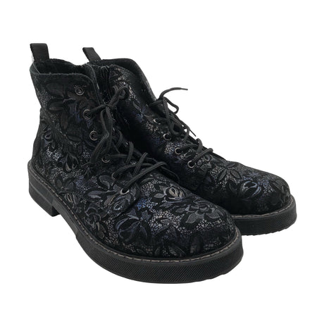 Naisten Rieker - Nilkkurit, koko 42 - Musta (2)