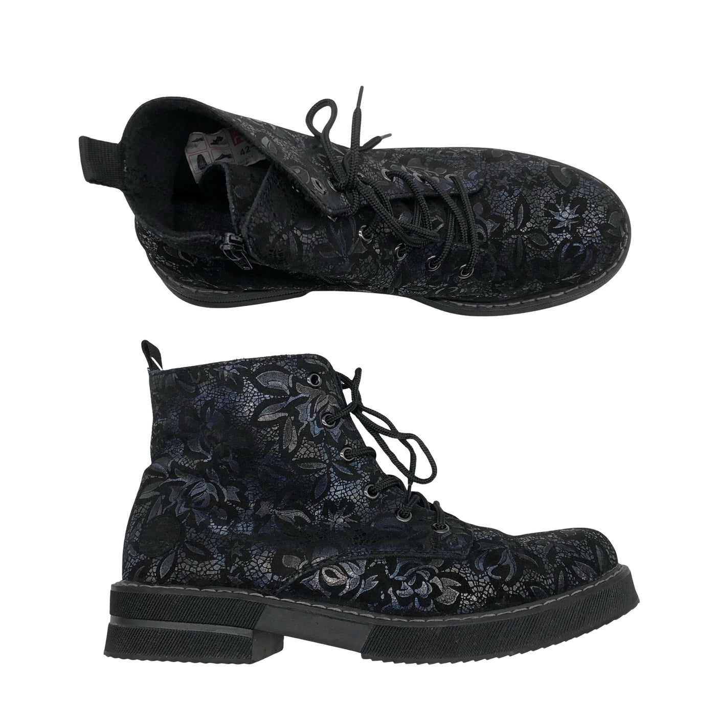 Naisten Rieker - Nilkkurit, koko 42 - Musta (1)