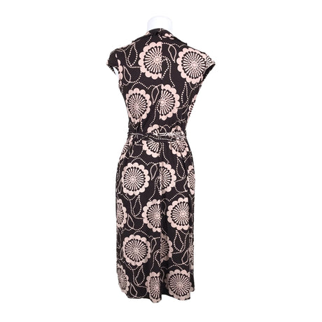 Naisten Nanso - Trikoomekko, koko 38 - Ruskea (2)