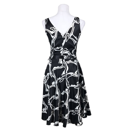 Naisten InWear - Sifonkimekko, koko 32 - Musta (2)