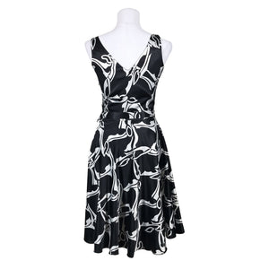 Naisten InWear - Sifonkimekko, koko 32 - Musta (2)