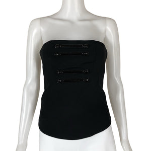 Naisten Emporio Armani - Juhlatoppi, koko 32 - Musta (1)