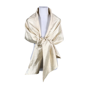 Naisten Kirsten Krog Design - Hartiahuivi, koko Maxi - Beige (1)