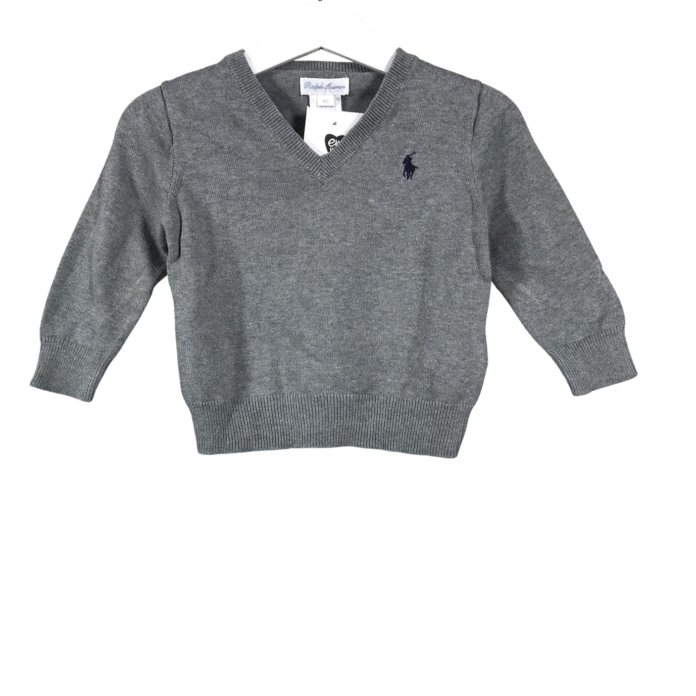 Unisex Ralph Lauren - Neulepaita, koko 80 - 86 - Harmaa (1)