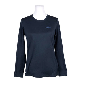 Naisten Jack Wolfskin - Urheilupaita, pitkät hihat, koko 38 - Sininen (1)