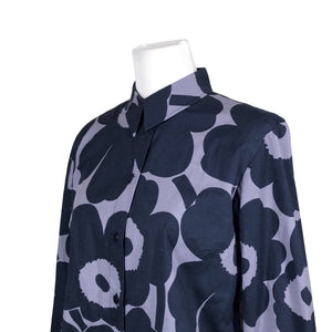 Naisten Marimekko - Kauluspaita, koko 40 - Sininen (2)
