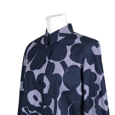 Naisten Marimekko - Kauluspaita, koko 40 - Sininen (2)