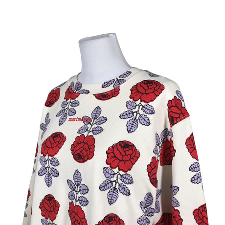 Naisten Marimekko - Collegepaita, koko 40 - Beige (2)