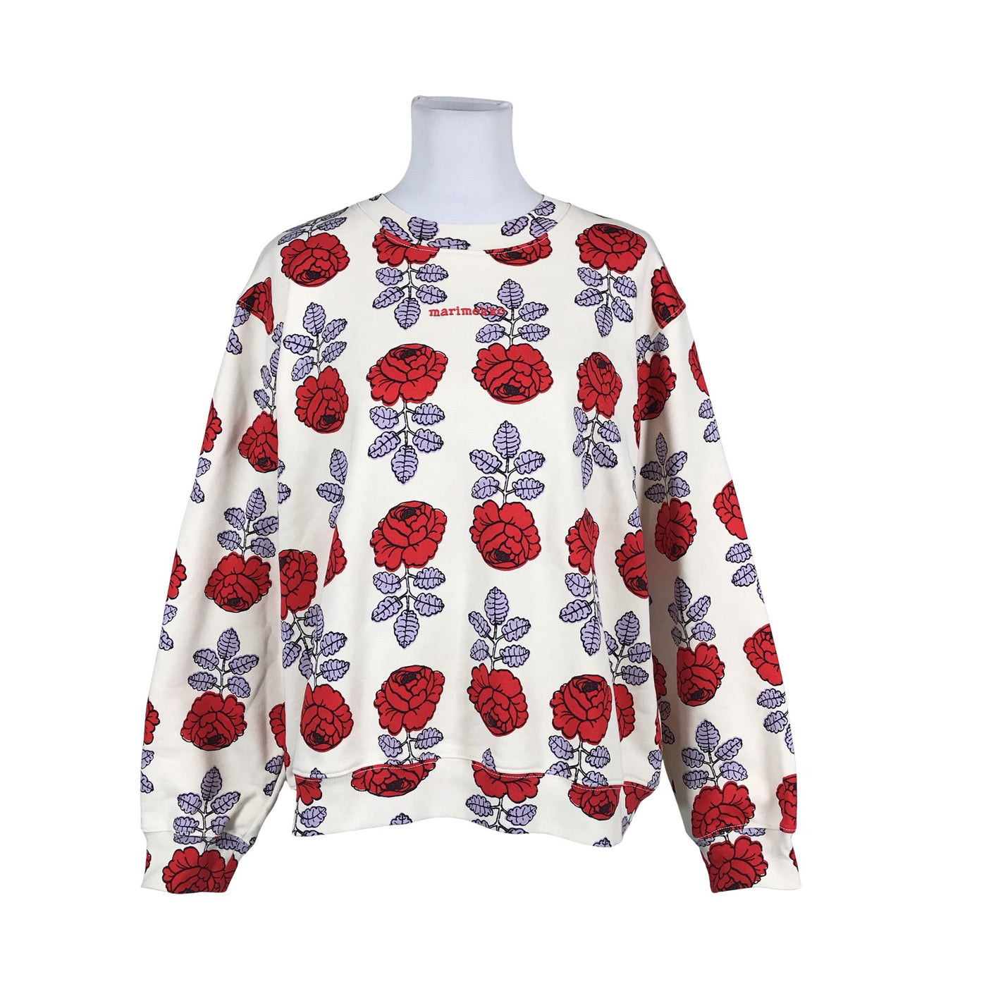 Naisten Marimekko - Collegepaita, koko 40 - Beige (1)