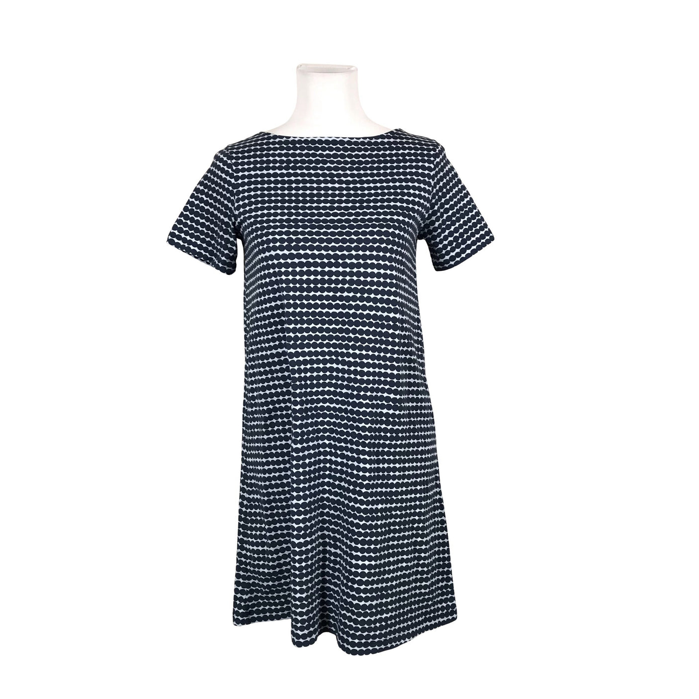 Naisten Marimekko - Trikoomekko, koko 34 - Sininen (1)