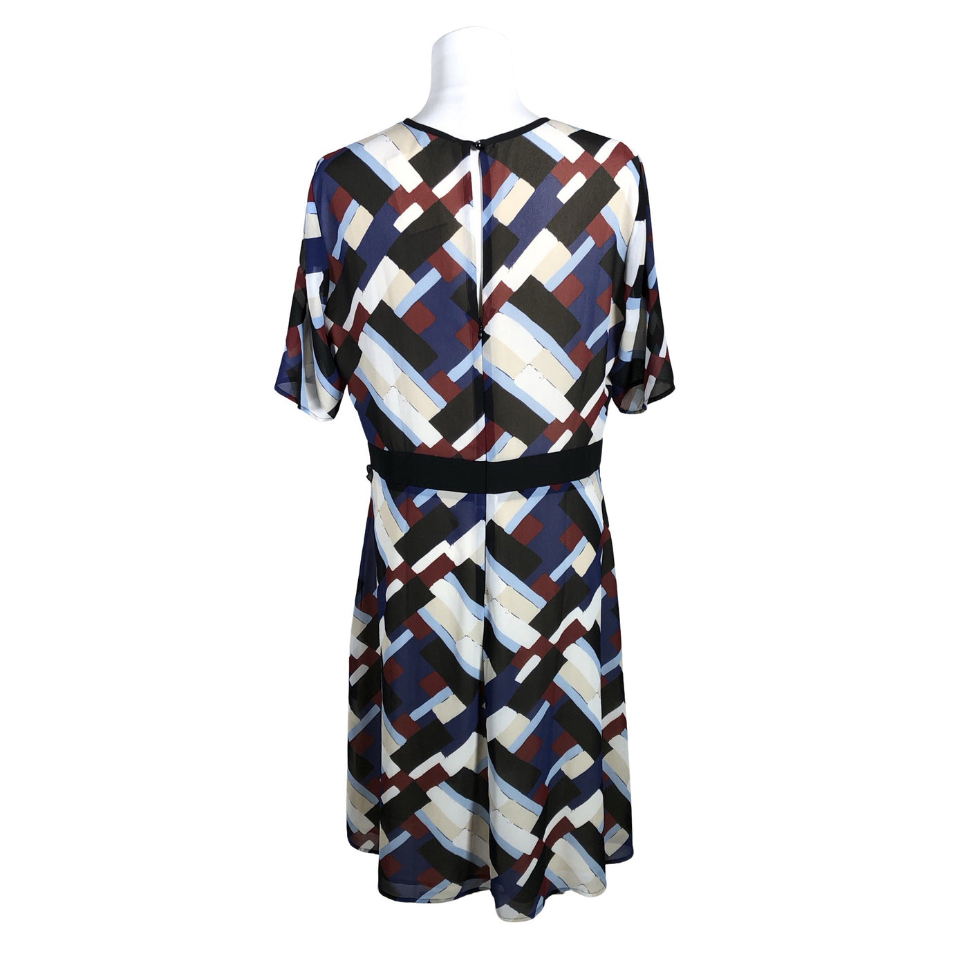 Naisten Benetton - Sifonkimekko, koko 40 - Sininen (2)