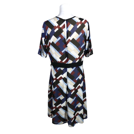 Naisten Benetton - Sifonkimekko, koko 40 - Sininen (2)