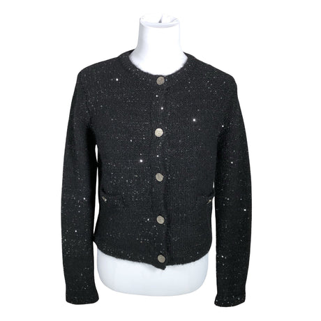 Naisten Rich & Royal - Neuletakki, koko 34 - Musta ()