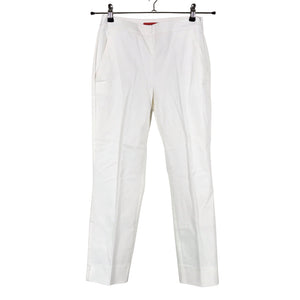 Naisten Max&Co - Kangashousut, koko 36 - Luonnonvalkoinen (1)