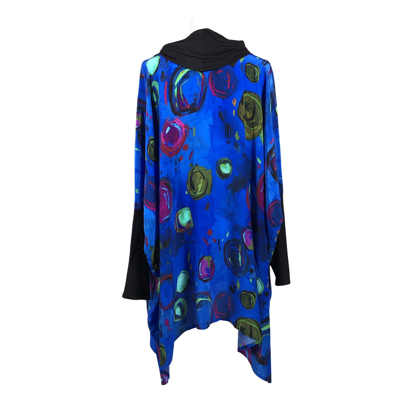 Naisten Annikki Karvinen - Sifonkitunika, koko 40 - Sininen (3)