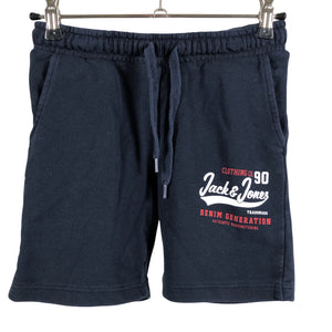 Poikien Jack & Jones - Collegeshortsit, koko 122 - 128 - Sininen (1)