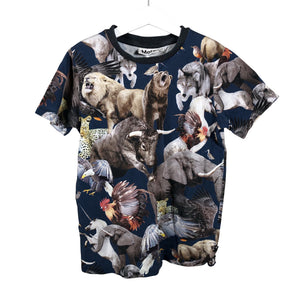 Unisex Molo Kids - T-paita, koko 134 - 140 - Sininen (1)