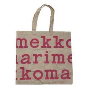 Unisex Marimekko - Ostoskassi, koko Maxi - Pinkki (1)