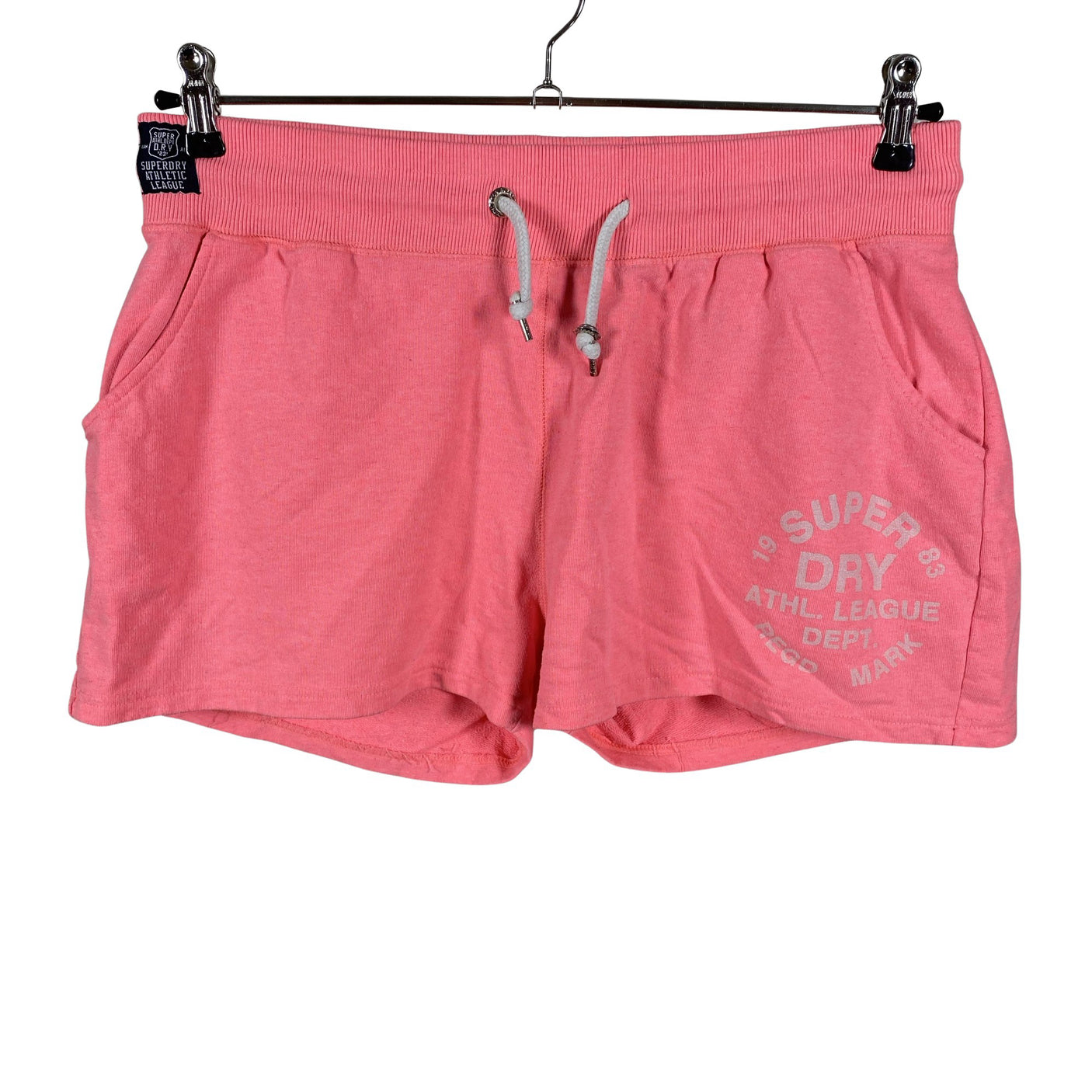Naisten Superdry - Collegeshortsit, koko 40 - Pinkki (1)
