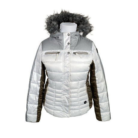 Naisten Icepeak - Toppatakki, koko 42 - Valkoinen ()