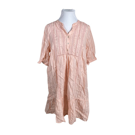 Naisten Zizzi - Kangasmekko, koko 46 - Vaaleanpunainen ()