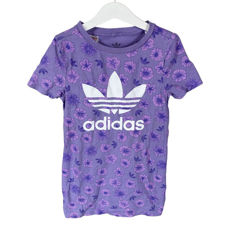 Tyttöjen Adidas - Trikoomekko, koko 116 - 122 - Violetti ()
