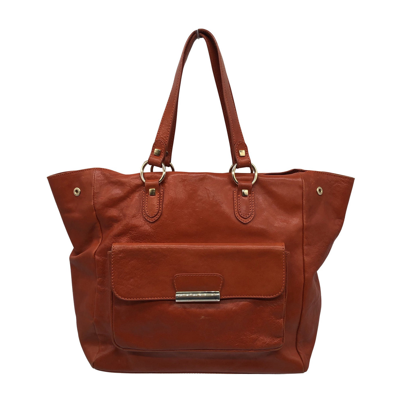 Naisten Massimo Dutti - Käsilaukku, koko Maxi - Oranssi (1)
