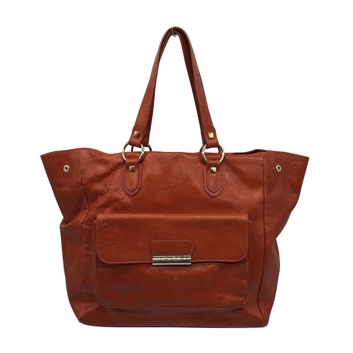 Naisten Massimo Dutti - Käsilaukku, koko Maxi - Oranssi (4)