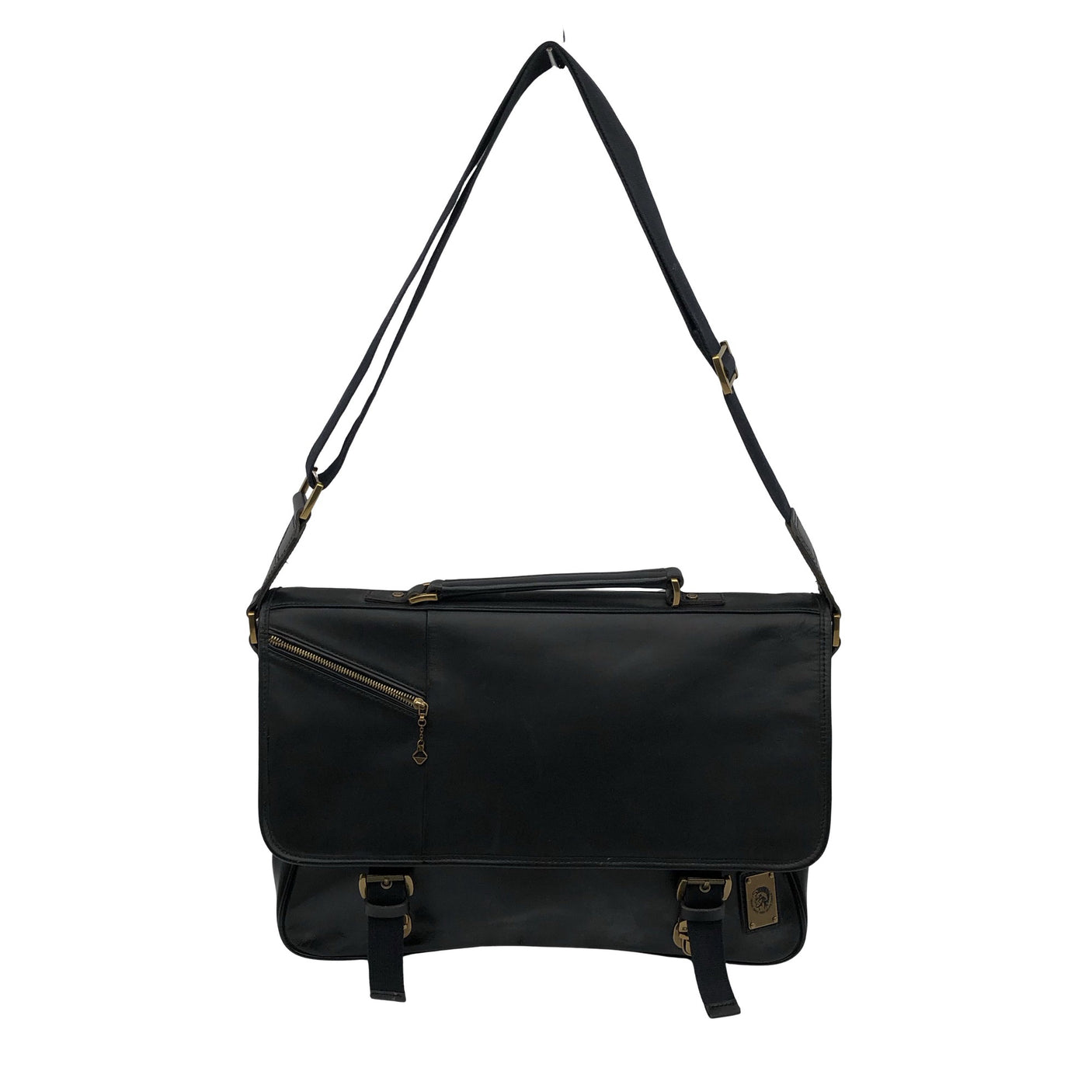 Miesten Diesel - Olkalaukku, koko Maxi - Musta (1)