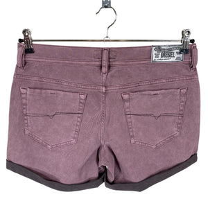 Naisten Diesel - Farkkushortsit, koko W30 - Violetti (2)