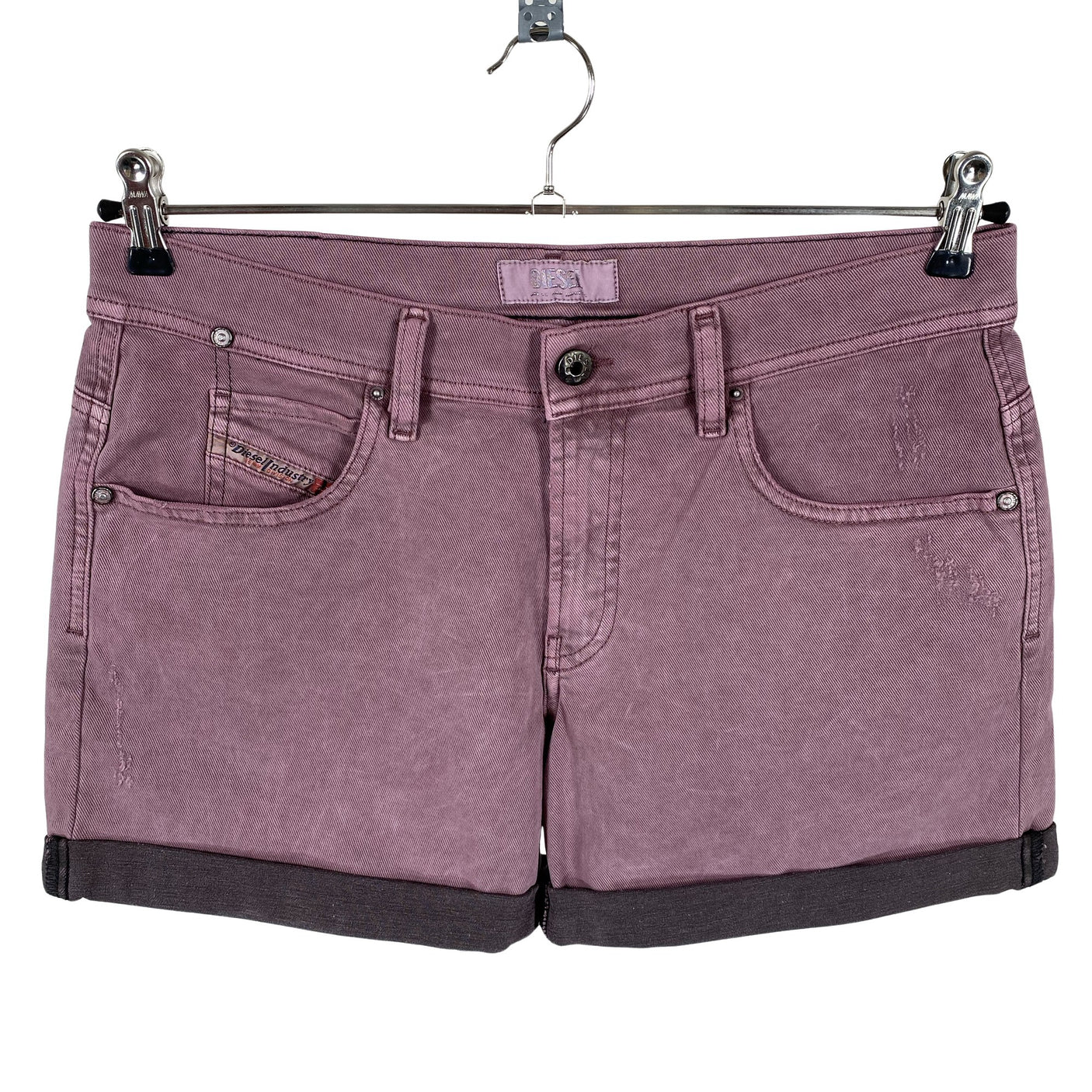 Naisten Diesel - Farkkushortsit, koko W30 - Violetti (1)
