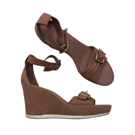 Naisten Högl - Kiilakorkosandaalit, koko 39 - Vaaleanpunainen ()