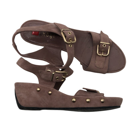 Naisten Högl - Kiilakorkosandaalit, koko 39 - Vaaleanpunainen ()