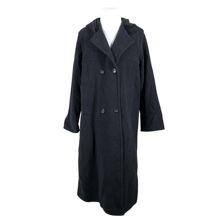 Naisten Master-Coat - Villakangastakki, koko 42 - Musta ()