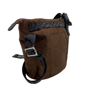 Naisten Marimekko - Olkalaukku, koko Midi - Ruskea (2)