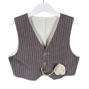 Poikien Handmade - Liivi, koko 128 - 134 - Sininen (1)