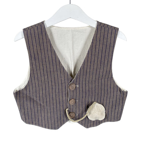 Poikien Handmade - Liivi, koko 128 - 134 - Sininen ()