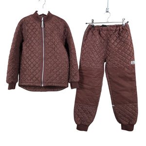 Unisex mikk -line - Toppa-asu, koko 128 - 134 - Ruskea (1)