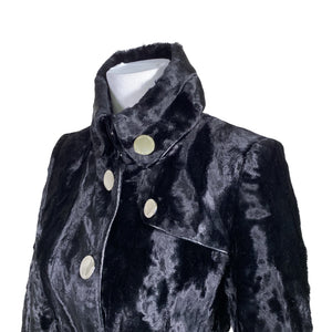 Naisten Karen Millen - Tekoturkistakki, koko 34 - Musta (3)