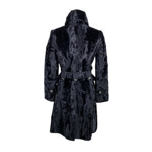 Naisten Karen Millen - Tekoturkistakki, koko 34 - Musta (2)