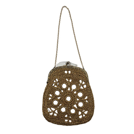 Naisten Handmade - Käsilaukku, koko Mini - Kulta ()
