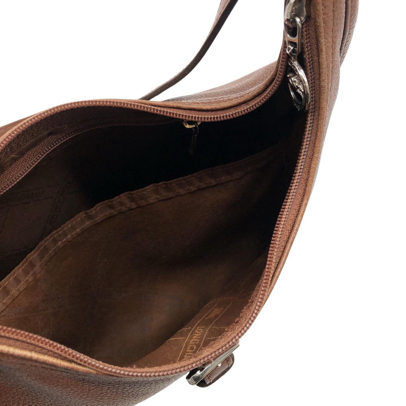 Naisten Longchamp - Käsilaukku, koko Midi - Ruskea (2)